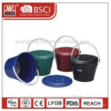 balde plástico w/tampa 4L